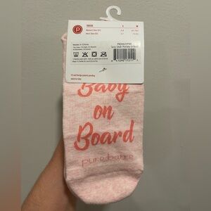 NWT Pure Barre grip socks, small